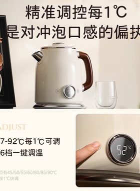 美的316不锈钢恒温热水壶1箱