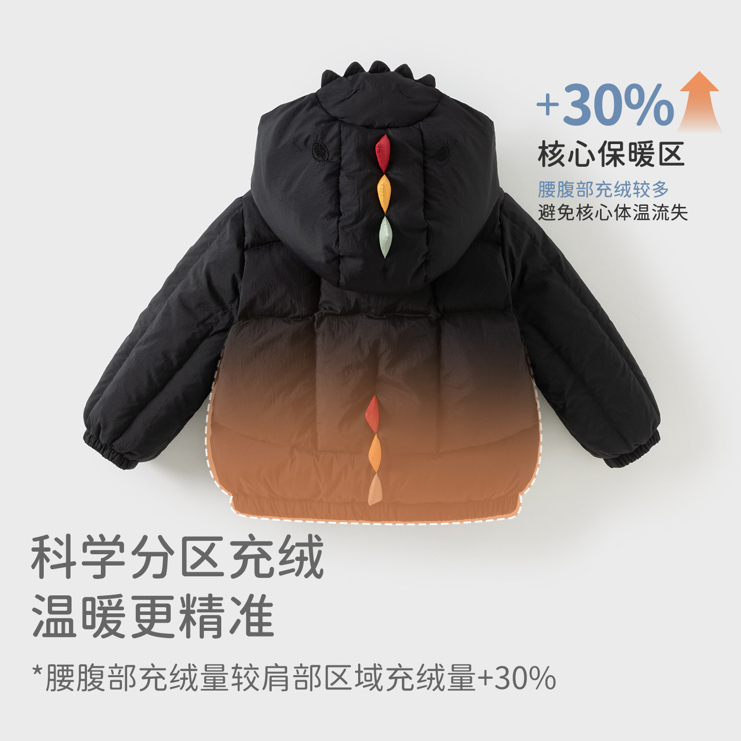 戴维贝拉男童白鸭绒羽绒服2025冬装新款儿童宝宝A类防水保暖外套,淘宝优惠券,粉丝福利购,淘宝优惠卷