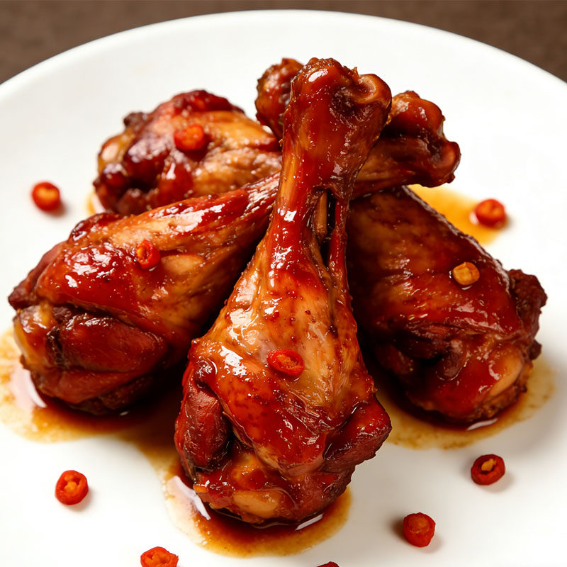 刘老二大鹏展翅香卤翅根安徽特产卤鸭小腿汁多味美熟食即食