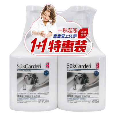 蔬果园儿童泡沫洗手液500ml×2瓶