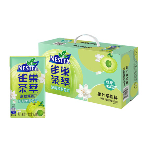 【蜜蜂惊喜社】雀巢茶萃油柑茉莉花茶果汁茶饮料250ml*24包整箱