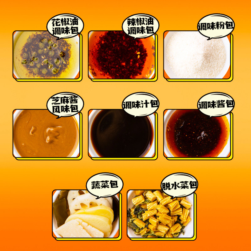 白象东北麻辣烫地道麻辣真材实料速食袋装