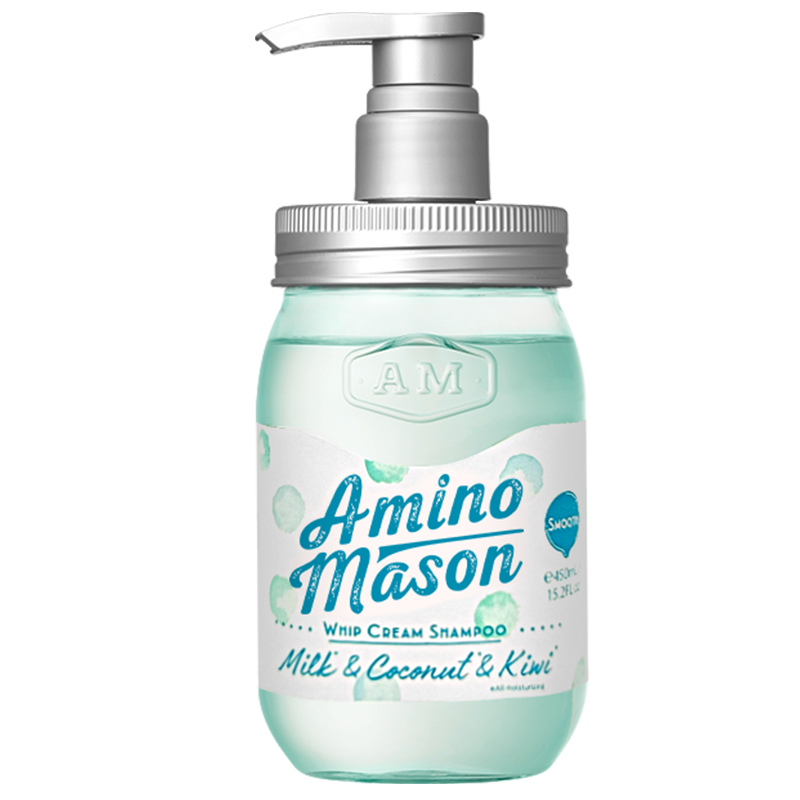 日本Amino mason阿蜜浓梅森清爽控油无硅薄荷氨基酸洗发水450ml-图3