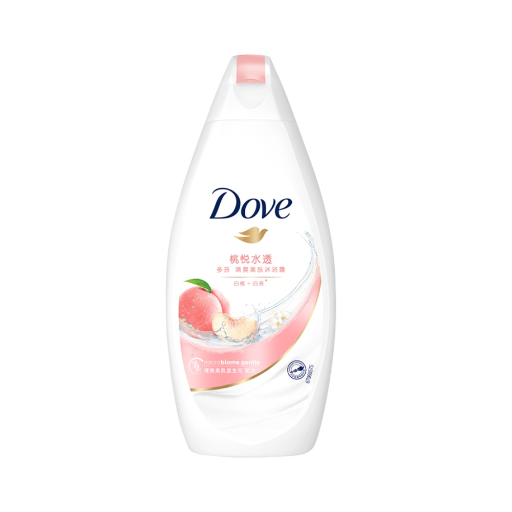 Dove/多芬桃悦水润清爽水润沐浴乳400g沐浴露滋润新老包装随机 - 图0