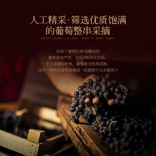 意大利进口红酒普利亚18度果香干红葡萄酒双支装礼盒送礼 - 图2