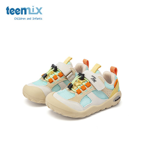 teenmix儿童2025夏季新款运动鞋男童户外鞋网面透气软底女童鞋子 - 图0