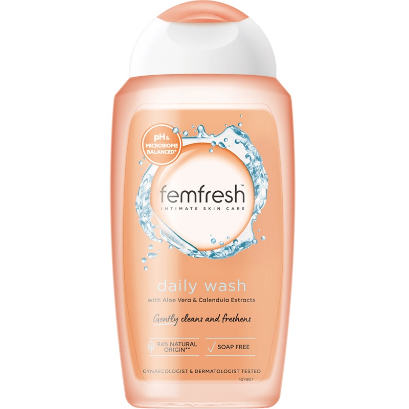 Femfresh芳芯英国进口洋甘菊清新活力保湿日常私处护理液250ml*3