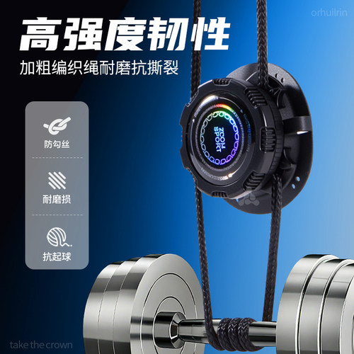 懒人boa鞋带儿童免系神器圆绳白色黑色成人款弹力松紧运动鞋旋钮 - 图3