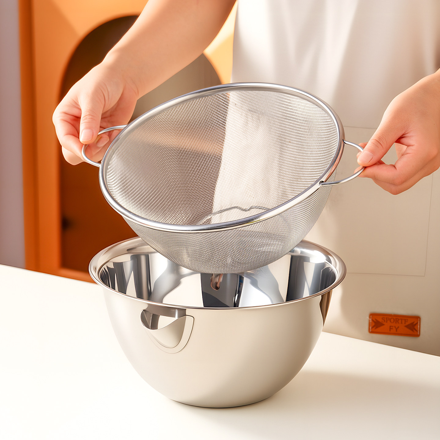 onlycook 加深加厚304不锈钢盆漏盆套装厨房洗菜盆沥水篮淘米筛,淘宝优惠券,粉丝福利购,淘宝优惠卷