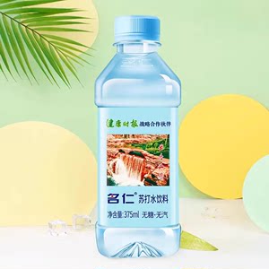 名仁苏打水弱碱性无糖饮料375ml×6瓶碱性水