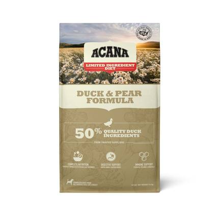 ACANA爱肯拿狗粮鸭肉梨幼犬成犬通用粮11.4kg*2  最近效期26/5/9