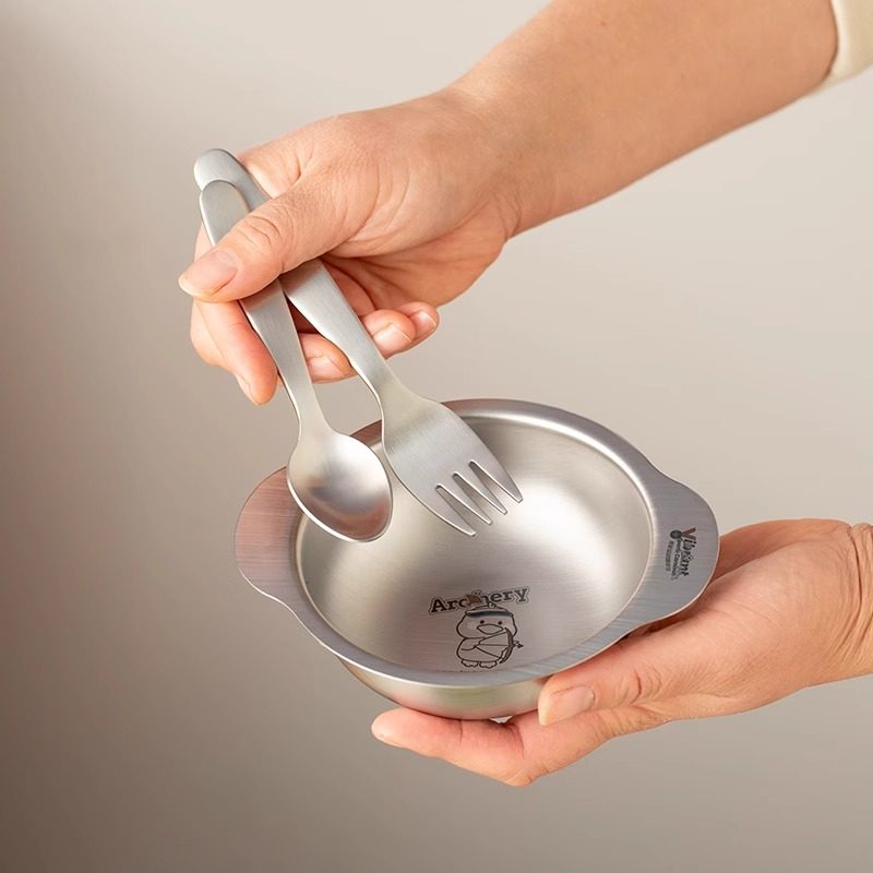 onlycook食品级可爱儿童碗304不锈钢宝宝吃饭专用辅食碗婴儿餐具,淘宝优惠券,粉丝福利购,淘宝优惠卷