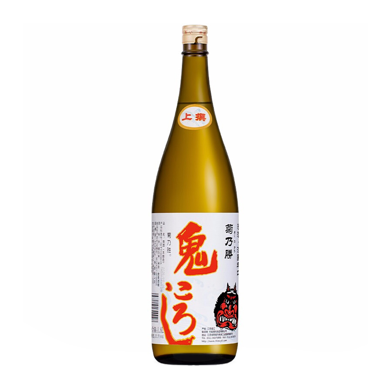 菊乃胜鬼运上选清酒日本日式清酒1.8L淡丽辛口本酿造 - 图0