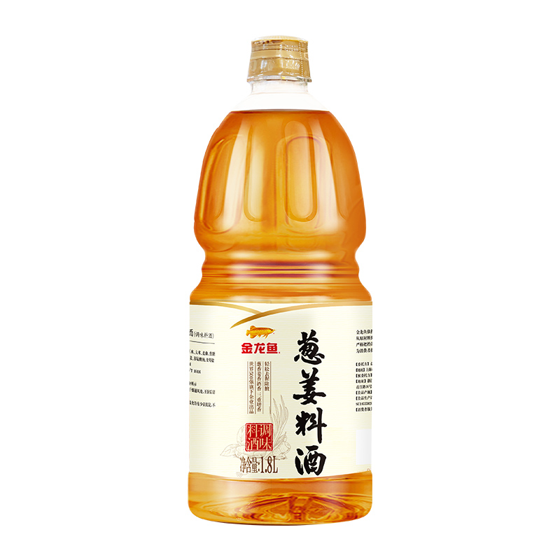 金龙鱼调味汁葱姜料酒1.8L酿造料酒厨房调味品黄酒调料调味料 - 图0