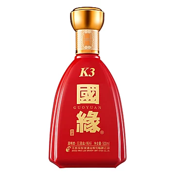 今世缘国缘K3纯粮食白酒500ml*4瓶42度特价整箱[20元优惠券]-寻折猪