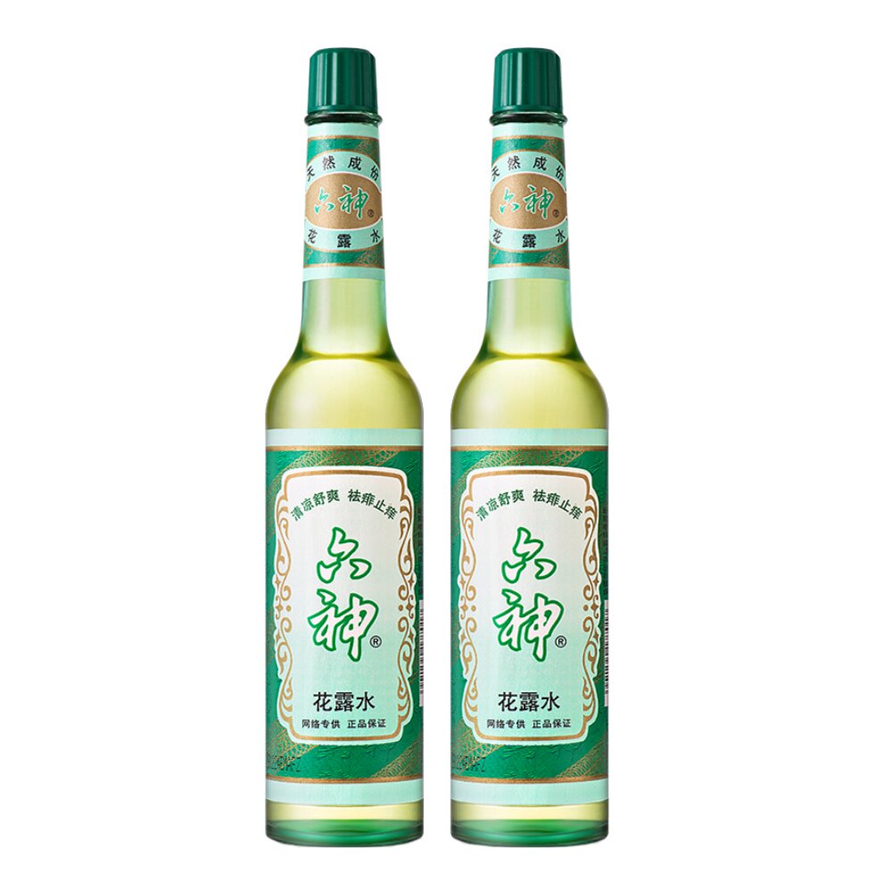 六神花露水正品套装清凉舒爽薄荷止痒经典玻瓶195ml×2瓶老牌国货_虎窝淘