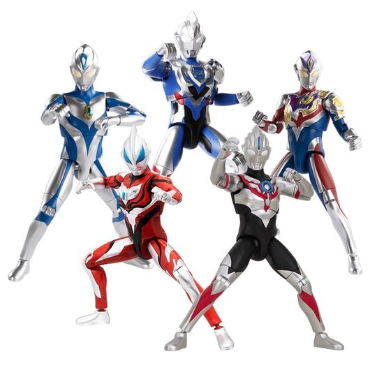 Bandai Luminous Plastic Ultraman Toy Sounds and Moves