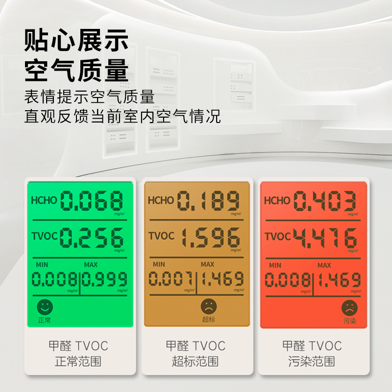 绿之源测甲醛空气质量测试仪青春版高精度新房专业家用室内纸剂盒