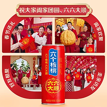 75元2箱年货礼盒六个核桃240ml*12罐*2[30元优惠券]-寻折猪