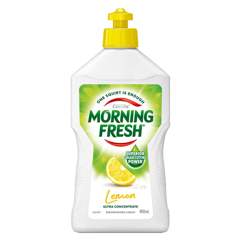 澳洲Morningfresh晨新辰清洗洁精柠檬味400ml*1瓶果蔬奶瓶清洗剂