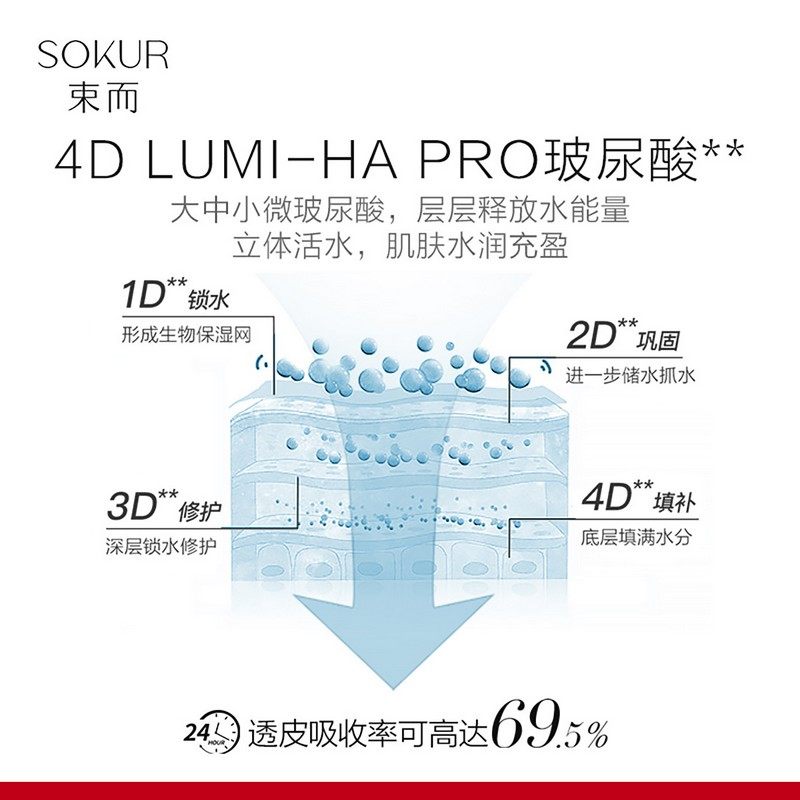 韩束束而玻尿酸100ml补水爽肤水 天猫超市化妆水/爽肤水