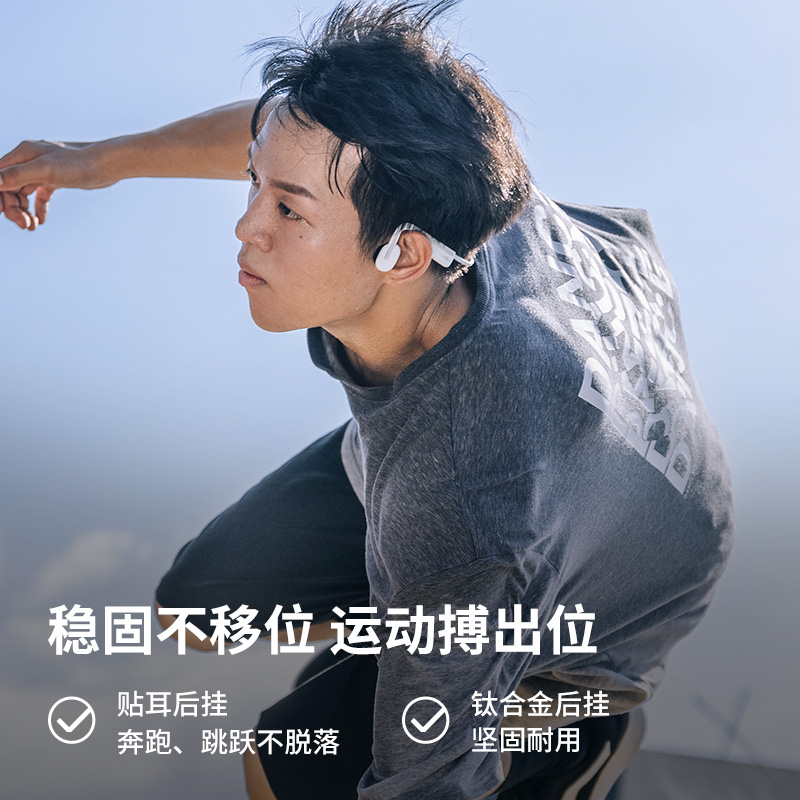 【品牌官方自营】SHOKZ/韶音OpenMove骨传导蓝牙运动耳机S661 - 图1