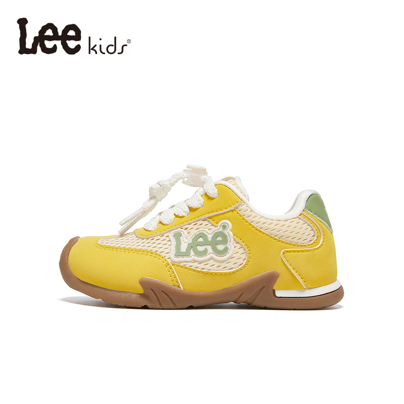 Lee Kids儿童运动鞋2026春夏季新款休闲德训男女童单网面透气跑鞋