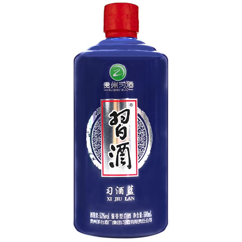 贵州习酒习酒蓝53度500ml*6瓶整箱装酱香型白酒 商务宴请送礼 - 图2