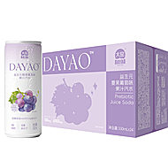 【330ml&bull;24罐】大窑益生元0糖0脂维C气泡水