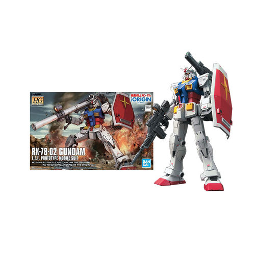 万代 HG 1/144 GTO 高达 RX-78-2 元祖 起源 渣古II红色彗星 拼装 - 图2