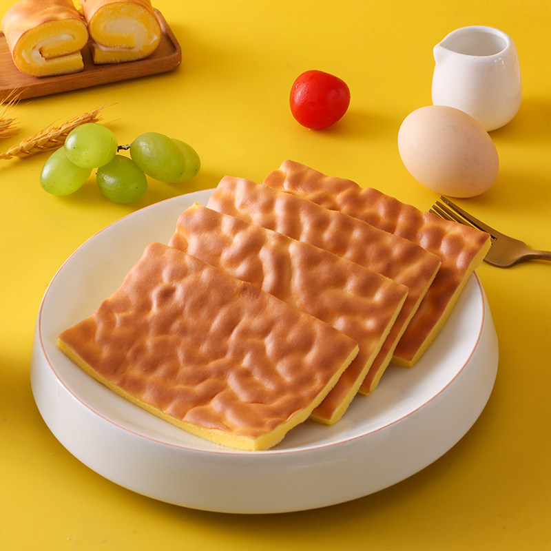 时鲜纯虎皮蛋糕片400g鸡蛋糕营养早餐糕点代餐吐司面包卷点心零食,淘宝优惠券,粉丝福利购,淘宝优惠卷