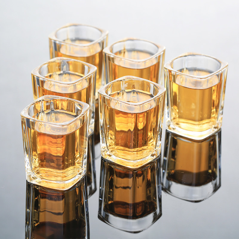 包邮玻璃白酒杯套装带杯架一口杯小酒杯烈酒杯小酒盅家用酒具,淘宝优惠券,粉丝福利购,淘宝优惠卷