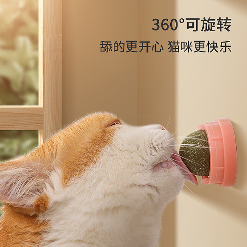 猫玩具薄荷球猫咪磨牙棒自嗨解闷神器逗猫棒木天蓼幼猫小猫逗猫球 - 图3