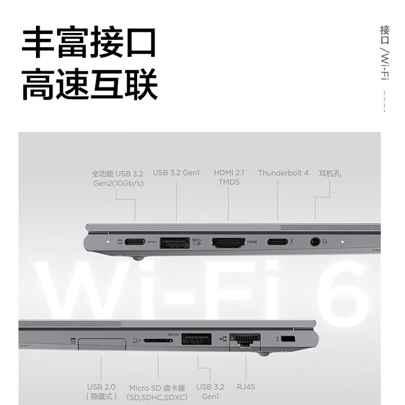 ThinkPad联想ThinkBook 16+ i5标压16英寸便携轻薄笔记本电脑 - 图3