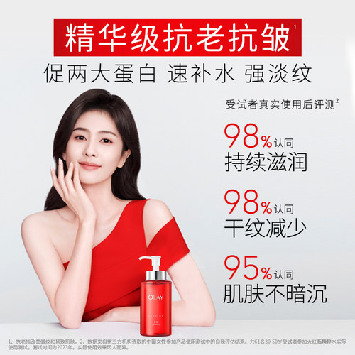【详情领淘金币更优惠】OLAY玉兰油大红瓶精粹水抗老保湿爽肤水 - 图1
