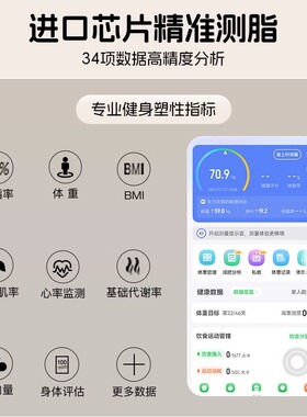 云康宝大屏智能体脂秤