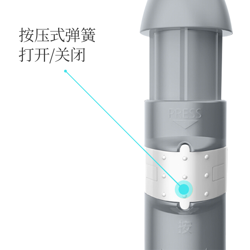 五月花KLM- A101免手洗拧水拖把 必卡锁家用吸水纤维加大拖把头 - 图0