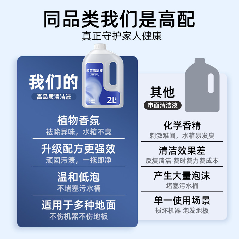 适用于海尔洗地机清洁液G700耗材H1/A3air配件地面专用A500清洗剂,淘宝优惠券,粉丝福利购,淘宝优惠卷