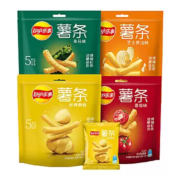 Lay's/乐事真脆薯条尝鲜混合装350gx1组