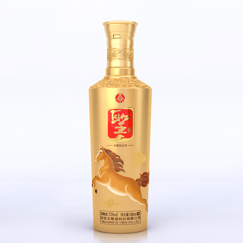 五粮液股份圣酒龙马浓香型白酒52度 500ml*2瓶礼盒装 - 图2