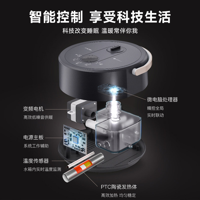 水暖电热毯子水循环电褥子单人双人2025新款家用安全水热毯新型式,淘宝优惠券,粉丝福利购,淘宝优惠卷