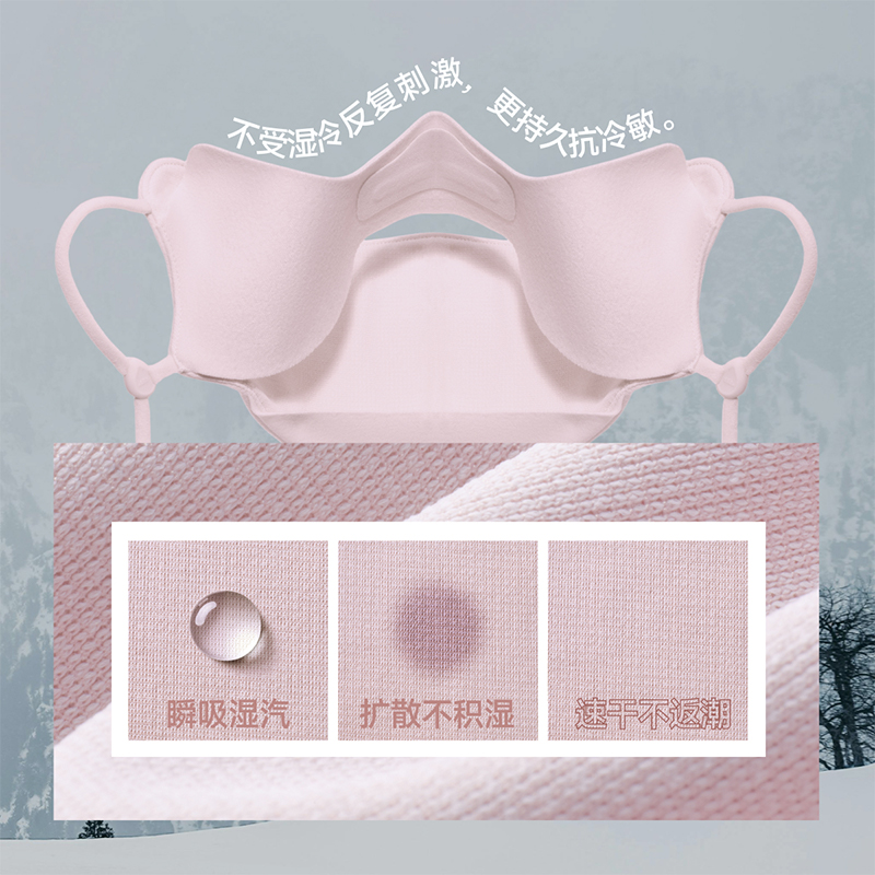 【下拉享优惠】蕉下分舱式防风防寒保暖口罩男女同款绒感防晒口罩 【下拉享优惠】蕉下分舱式防风防寒保暖口罩男女同款绒感防晒口罩