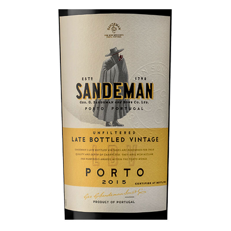 SANDEMAN 山地文2015年晚封瓶LBV年份波特酒葡萄牙进口750ml*1瓶 - 图2