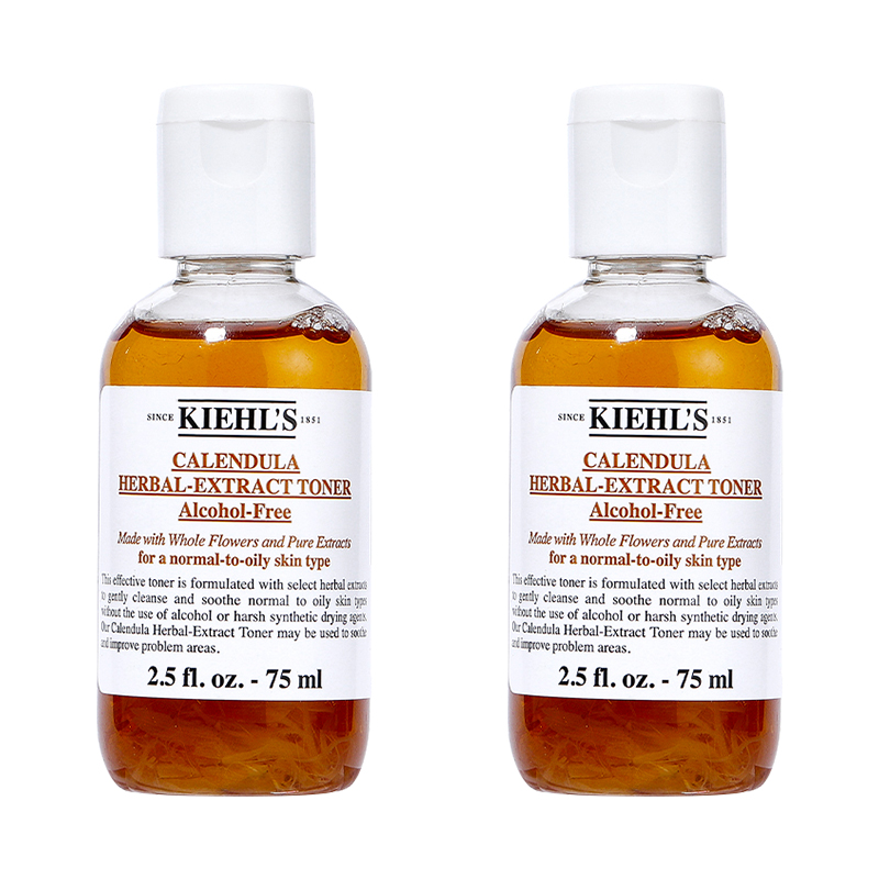 Kiehl＇s/科颜氏金盏花爽肤水75ml*2补水保湿-图0