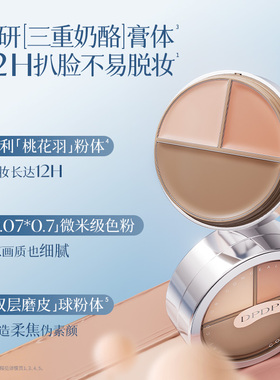 dpdp三色遮瑕膏0.07微米色粉