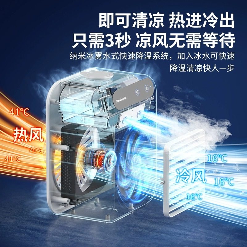 猫咪空调扇宠物夏天睡觉用猫窝降温制冷风扇夏季狗狗加水小电风扇,淘宝优惠券,粉丝福利购,淘宝优惠卷