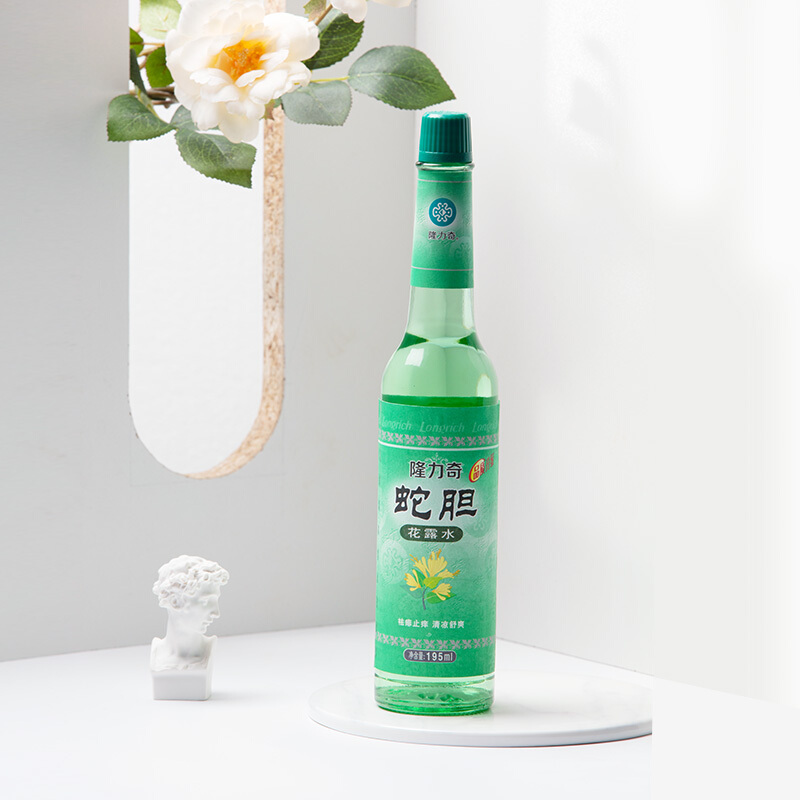 天猫超市隆力奇草本清凉花香薄荷花露水195ml*3持久清香驱蚊液防蚊液通用2