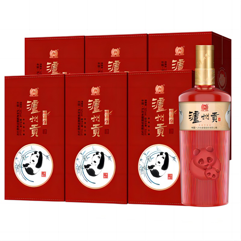 泸州老窖泸州贡精品52度纯粮食酒500ml*6瓶