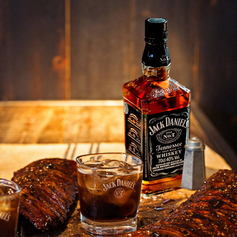 Jack Daniel's杰克丹尼洋酒威士忌700ml美国进口洋酒配可乐调酒-图3