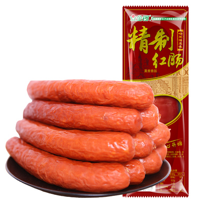 金锣蒜味哈尔滨红肠135g方便即食健康美味